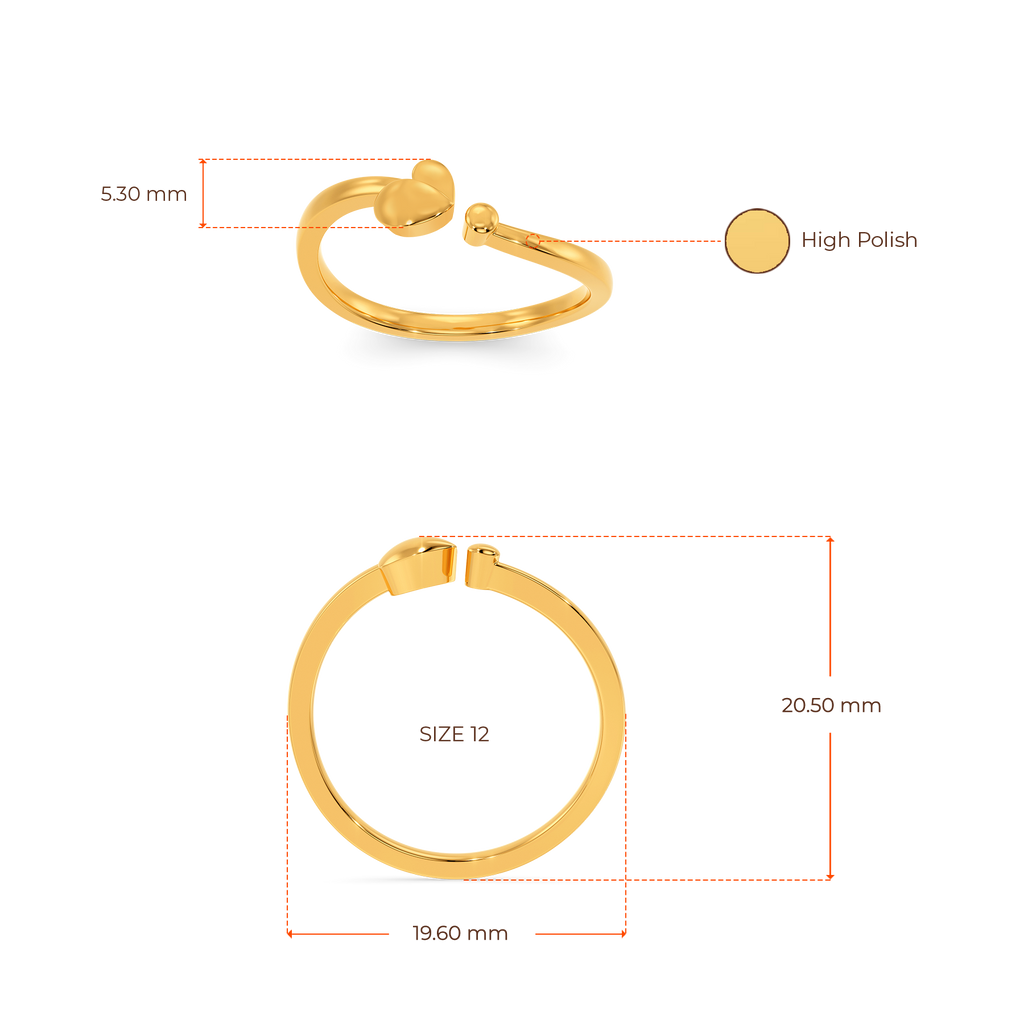 All for Love Gold Rings image