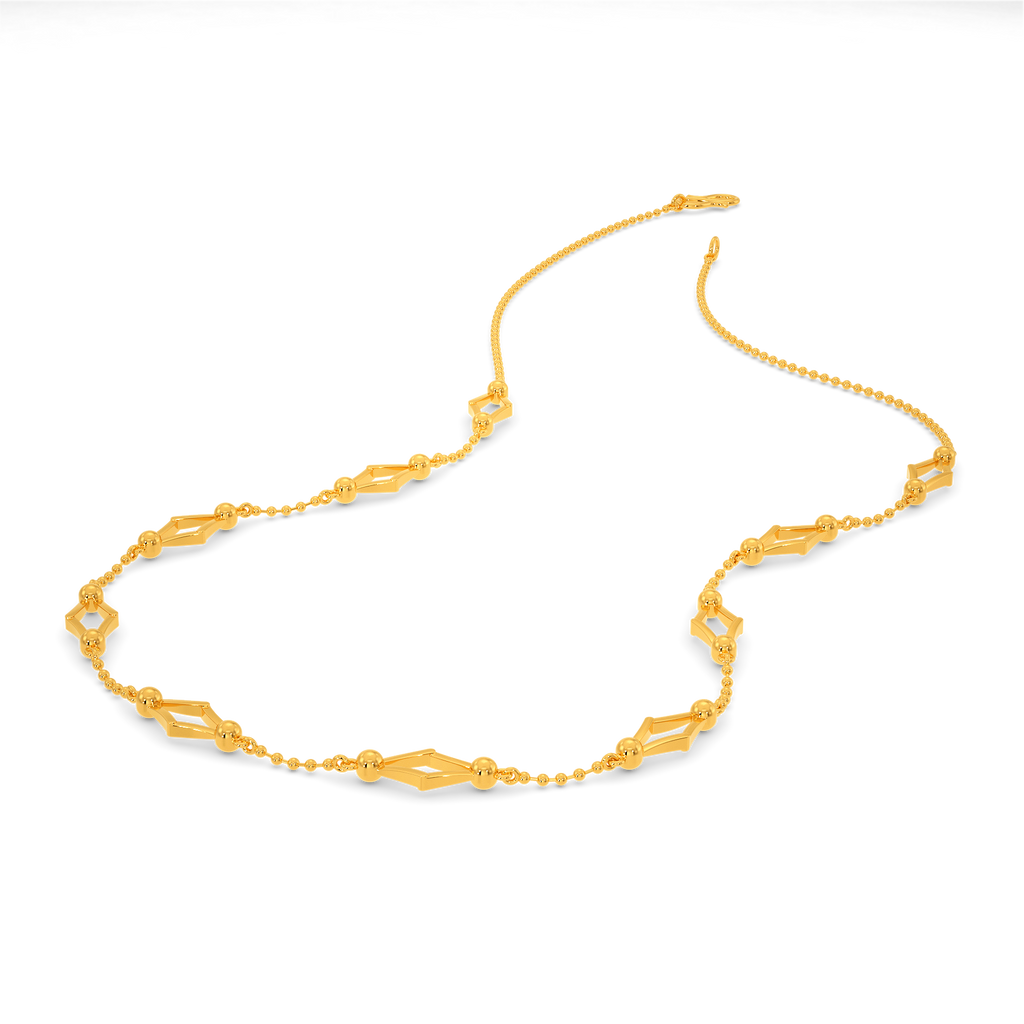 Glaze On Gold Chains