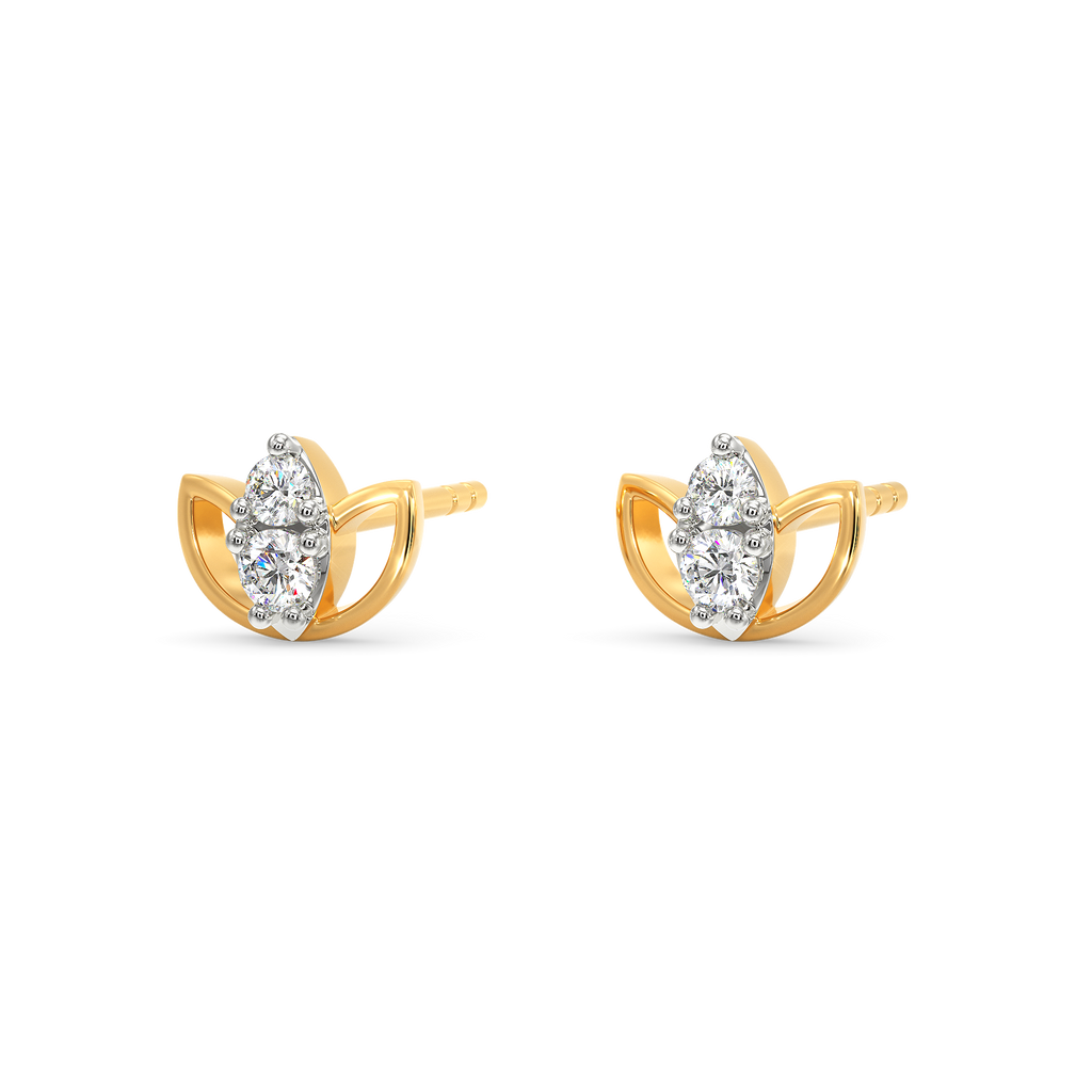 Gaga Over Flora Diamond Earrings