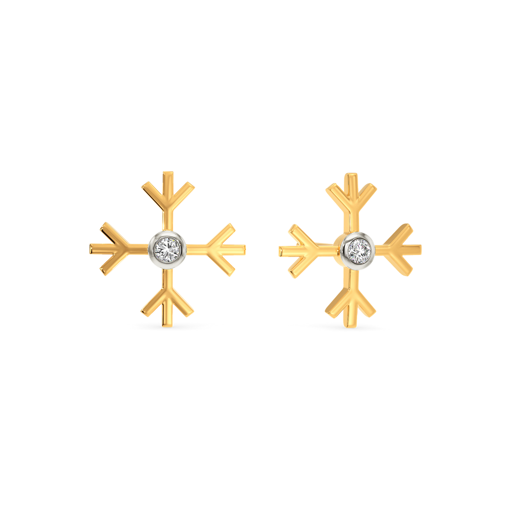 Four Show Diamond Earrings