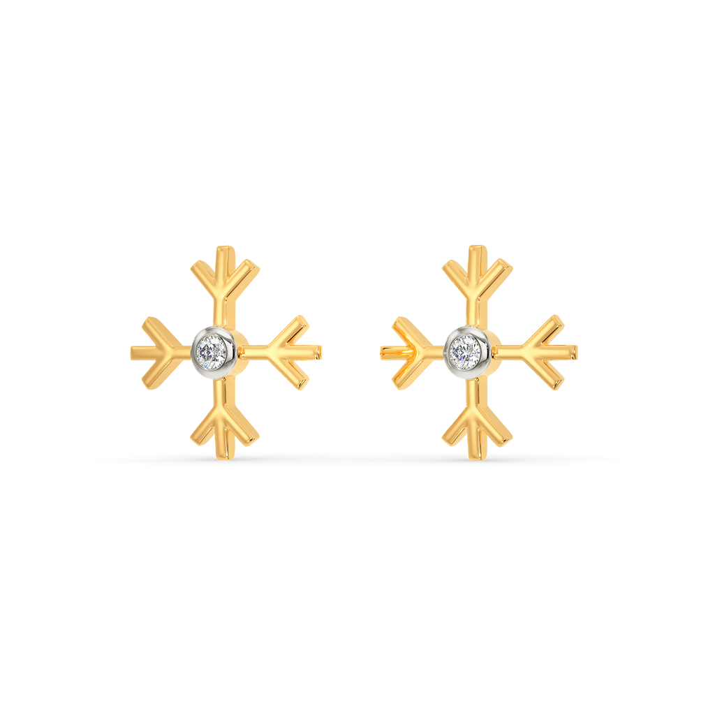 Four Show Diamond Earrings