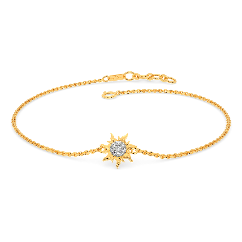 In A Circle Diamond Bracelets