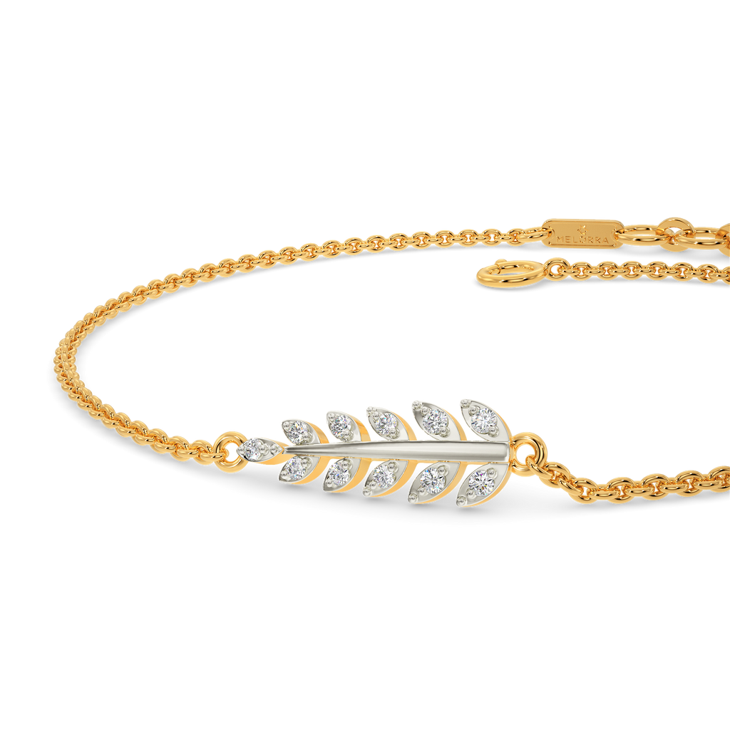 Fern Dazzle Diamond Bracelets