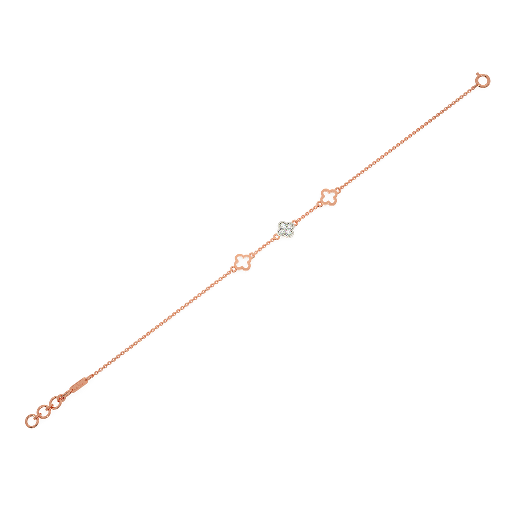 Flow Like Florals Diamond Bracelets