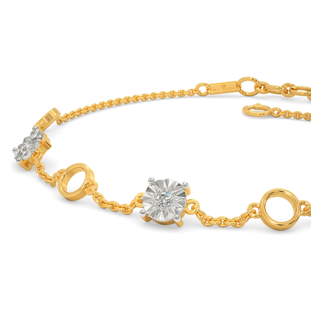 Wheel-O-Eye Diamond Bracelets