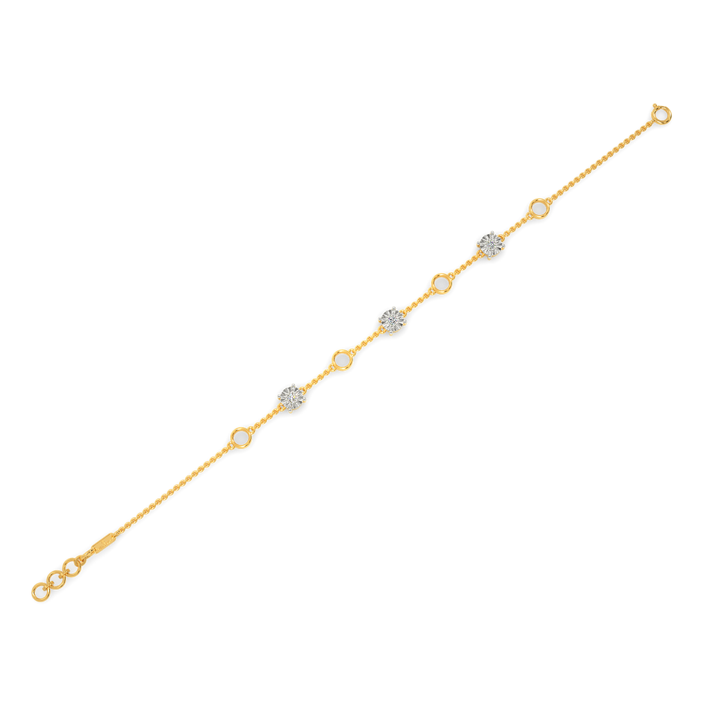 Wheel-O-Eye Diamond Bracelets
