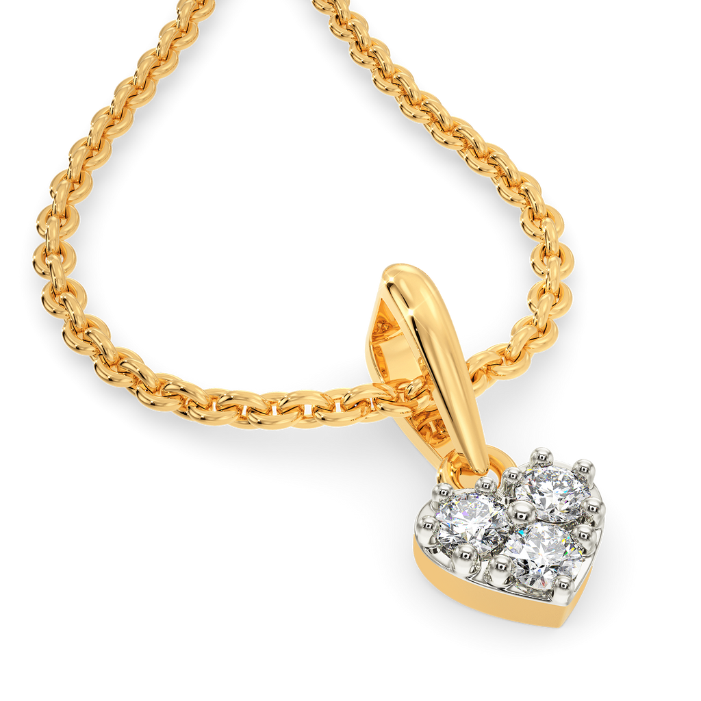 Heartly Diamond Pendants
