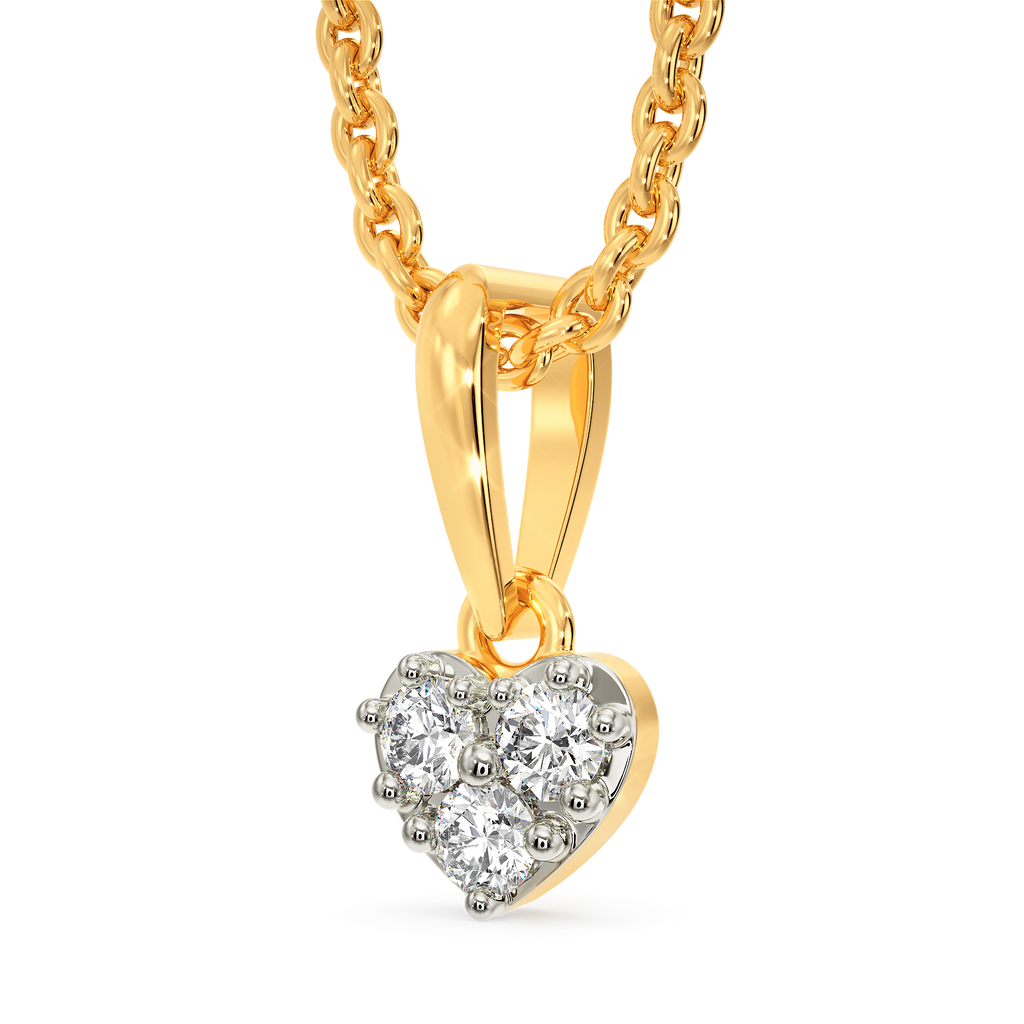 Heartly Diamond Pendants