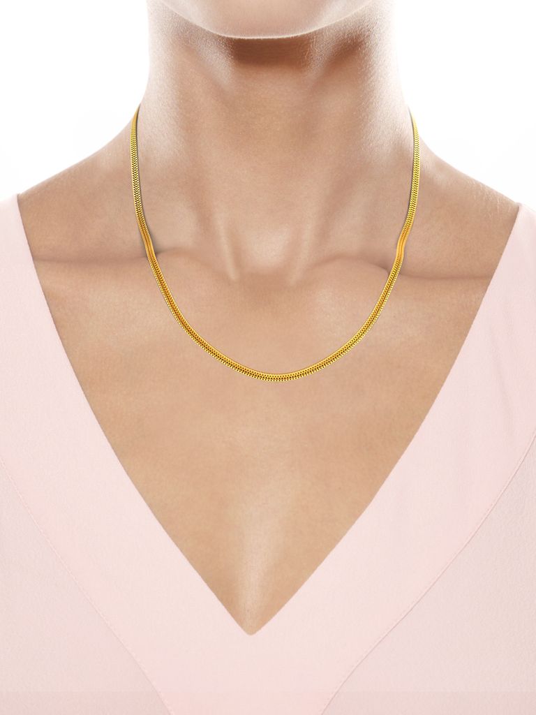 22kt Triple Box chain Gold Chains