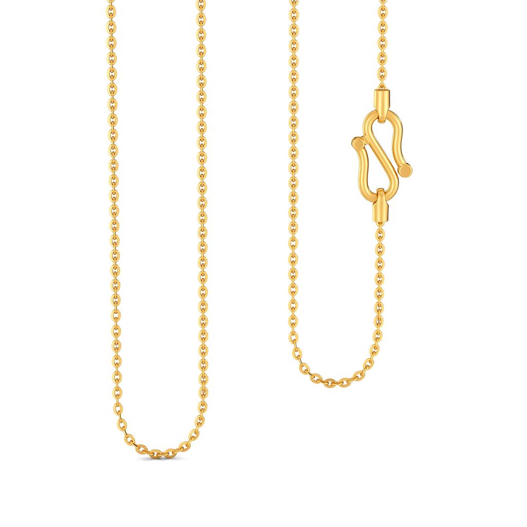 22k Flat Anchor Chain Gold Chains