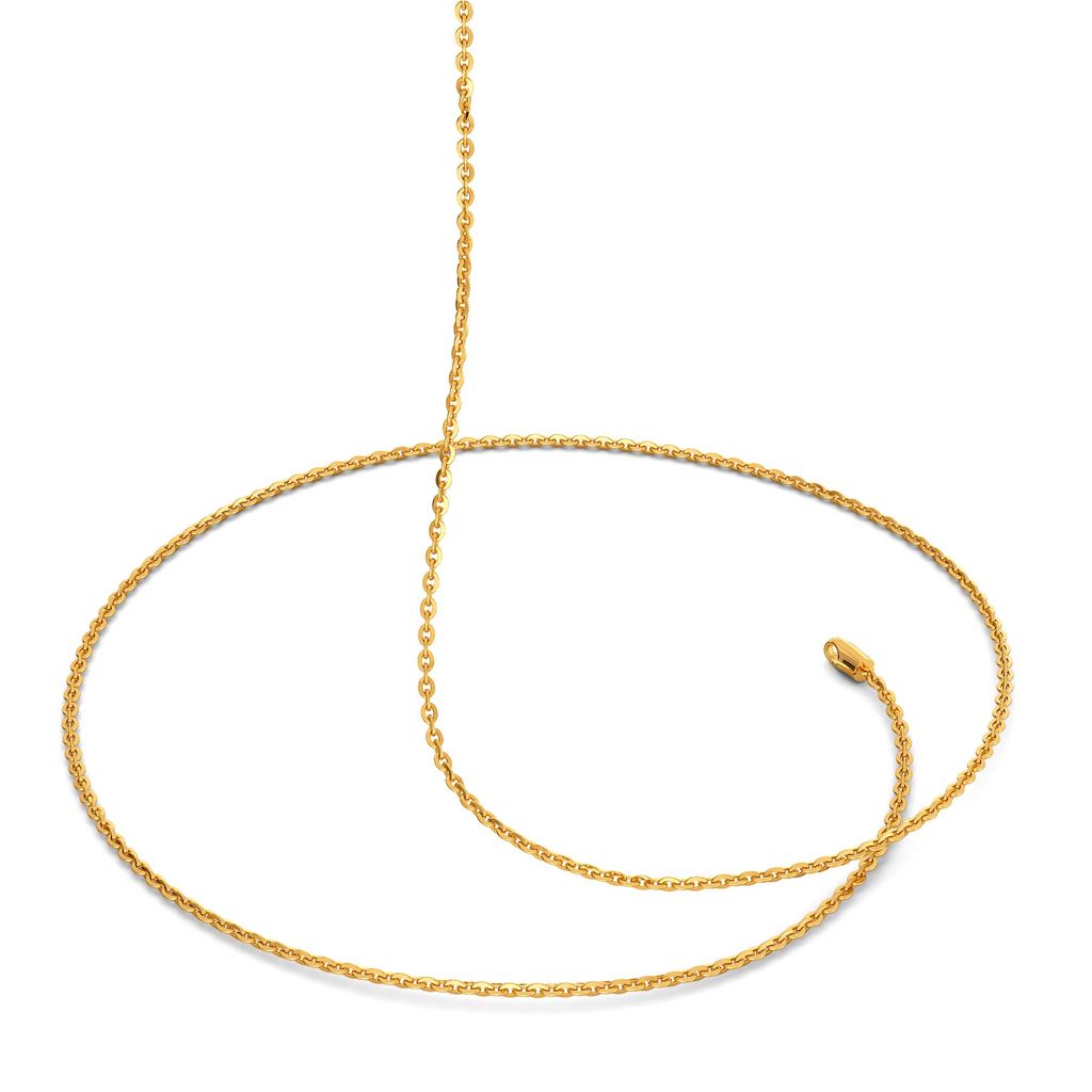 22k Flat Anchor Chain Gold Chains