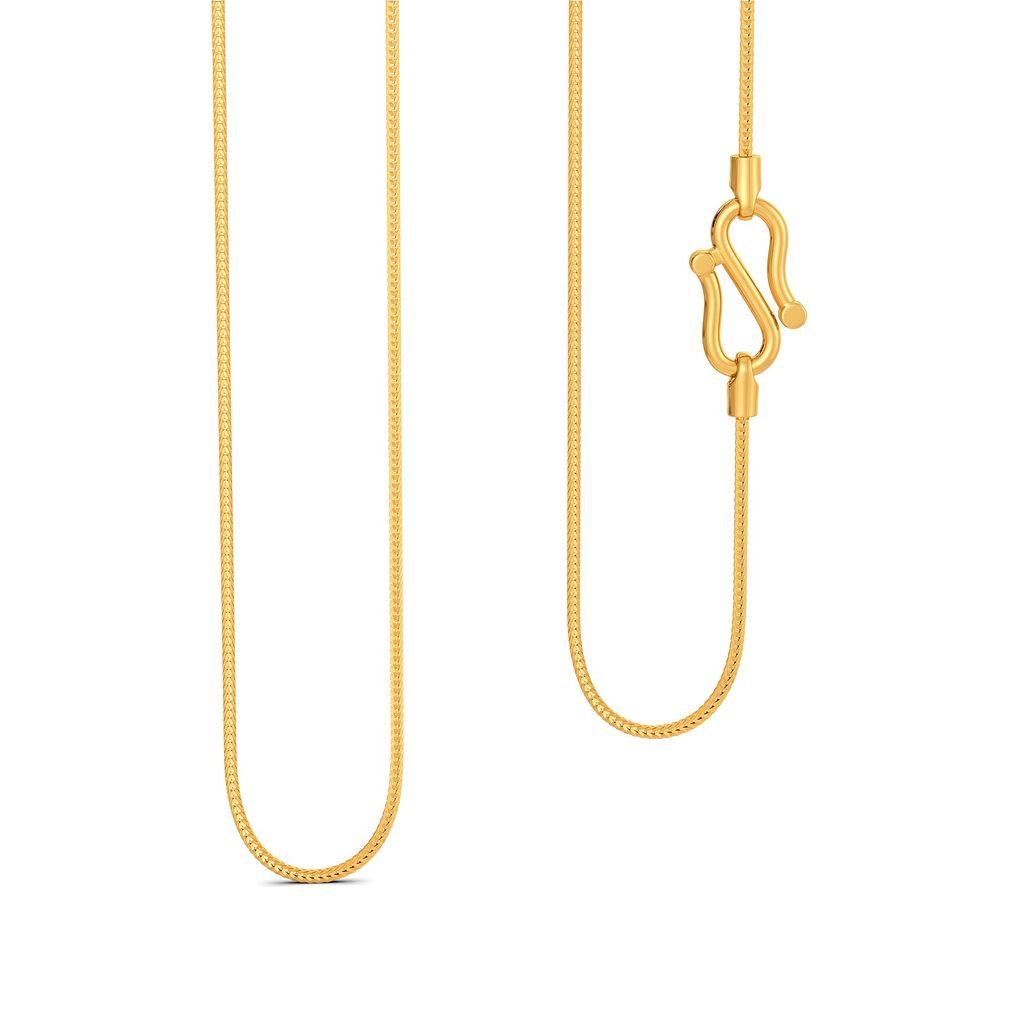 22kt Herringbone Chain Gold Chains