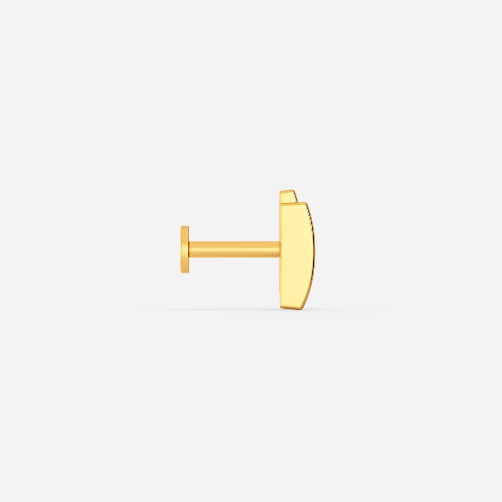 Twin Tide Gold Earrings