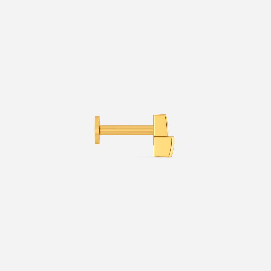 Style Squared Gold Earrings