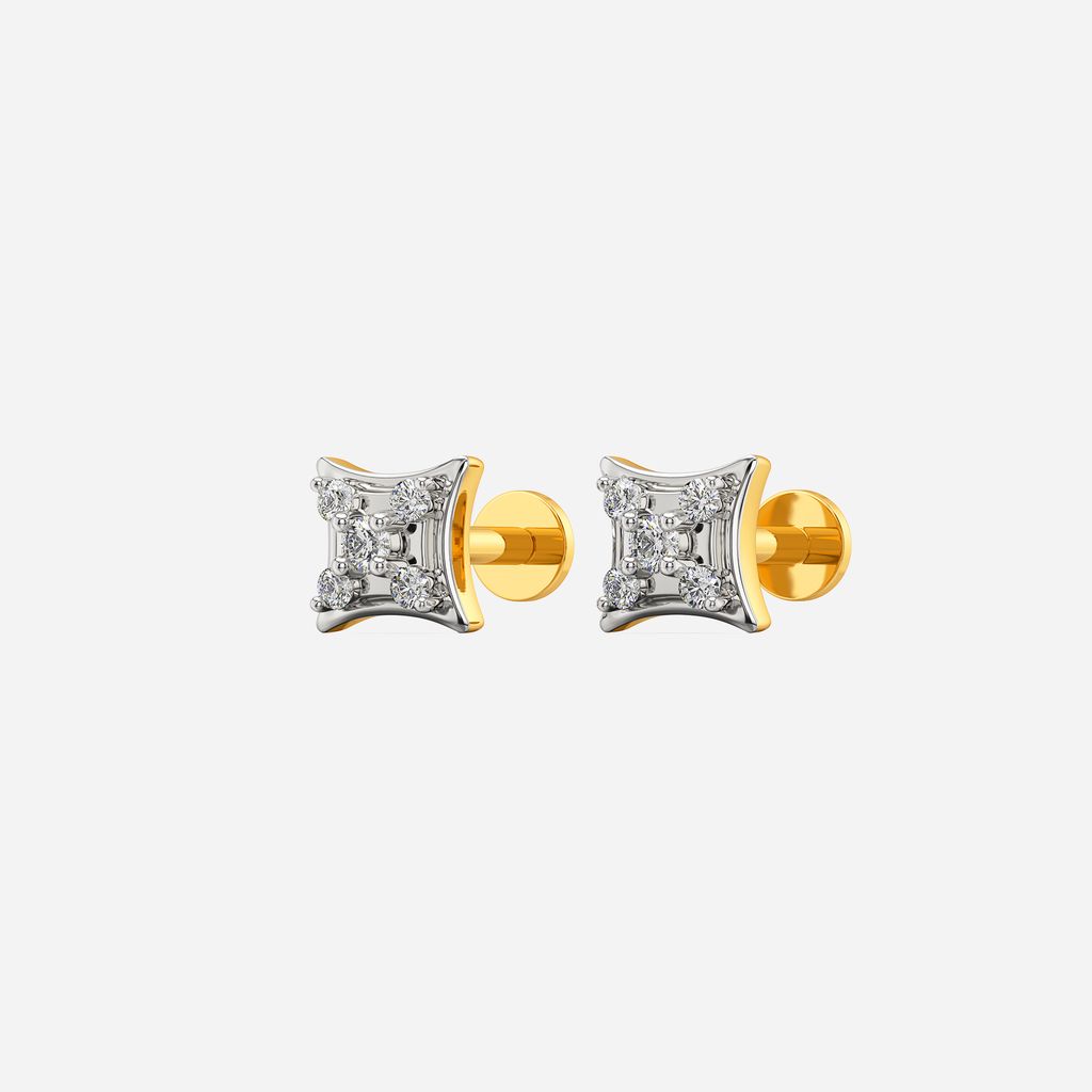 Double Dancing Diamond Earrings