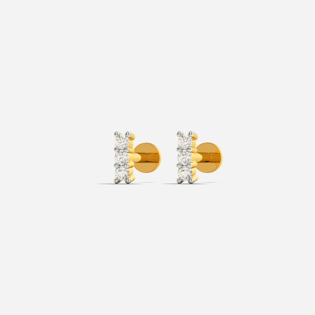 Simply Chic Diamond Earrings
