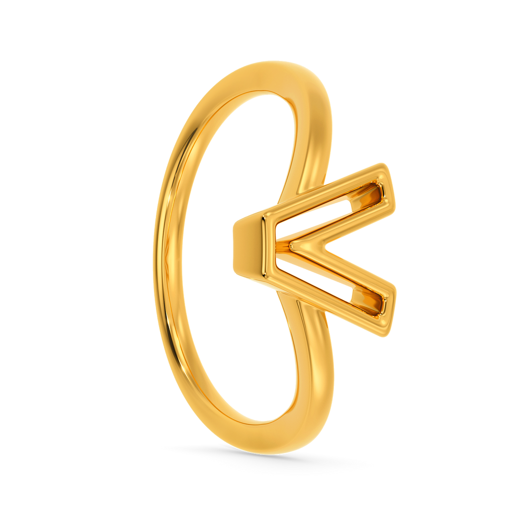 So Very Voguish Gold Rings image