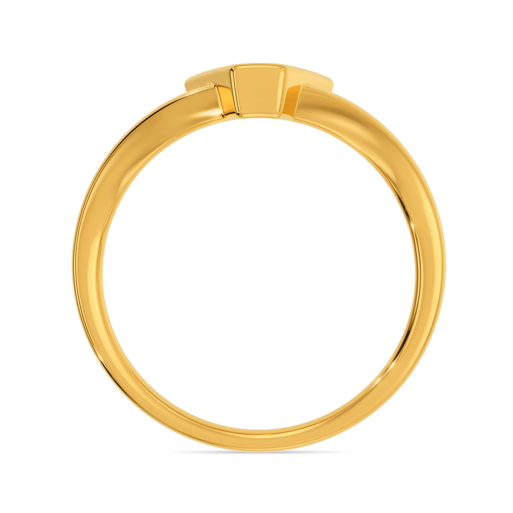 So Very Voguish Gold Rings image