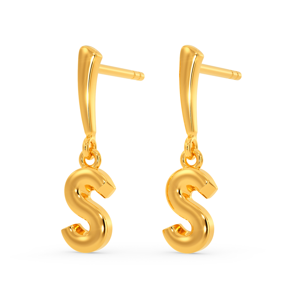 Be Soulful Gold Earrings