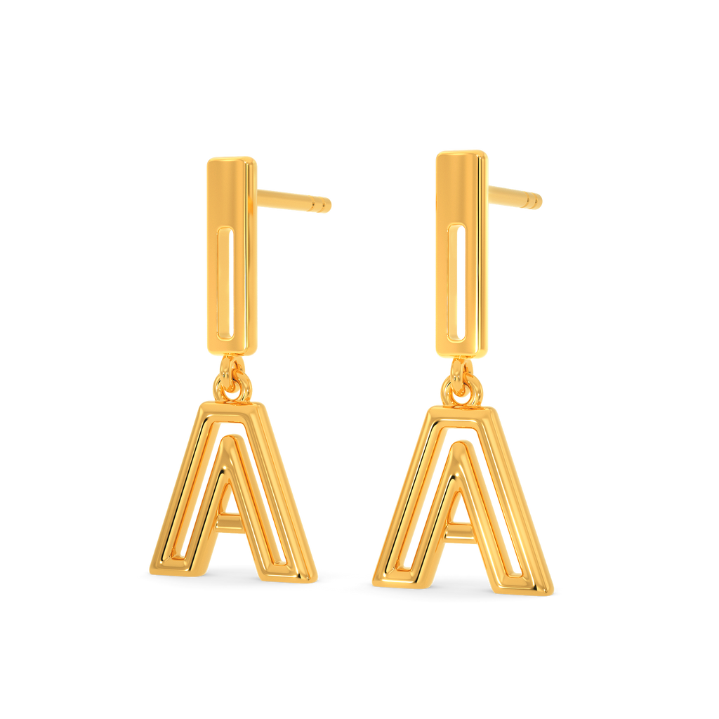 Awesome As You Gold Earrings