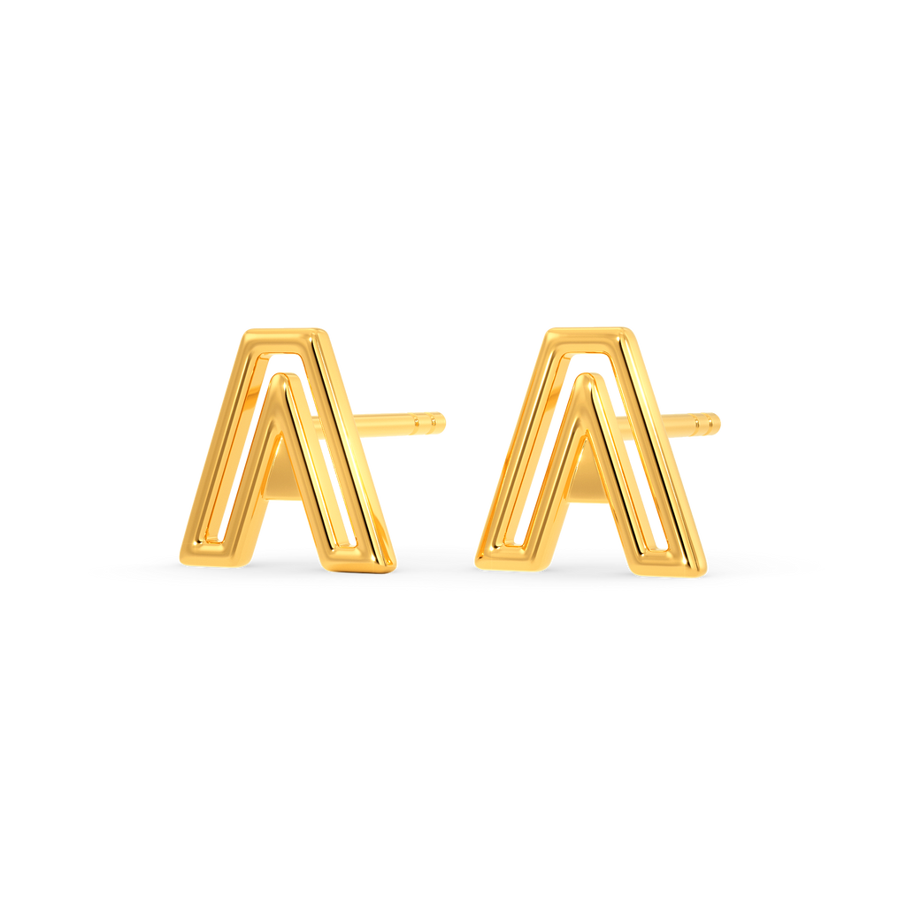 Awesome As You Gold Earrings
