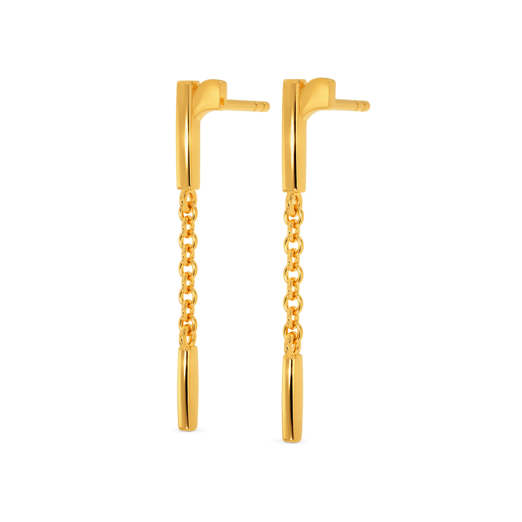 Radiant Gold Earrings