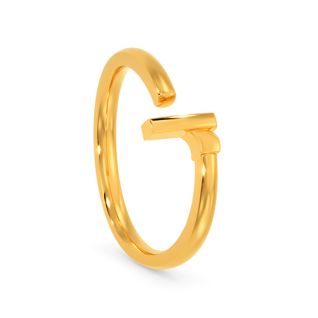 Radiant  Gold Rings image
