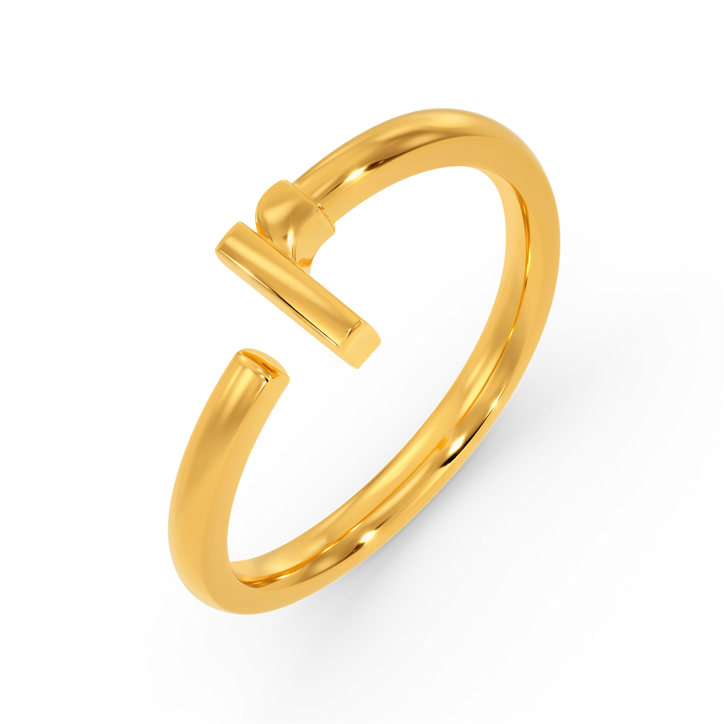 Radiant  Gold Rings alternate view 3