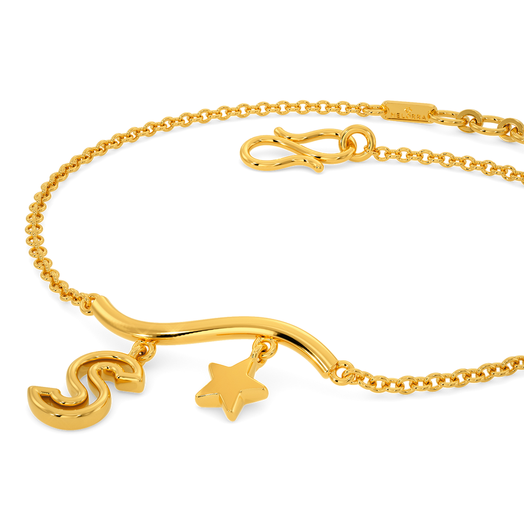 Star Stud Gold Bracelets