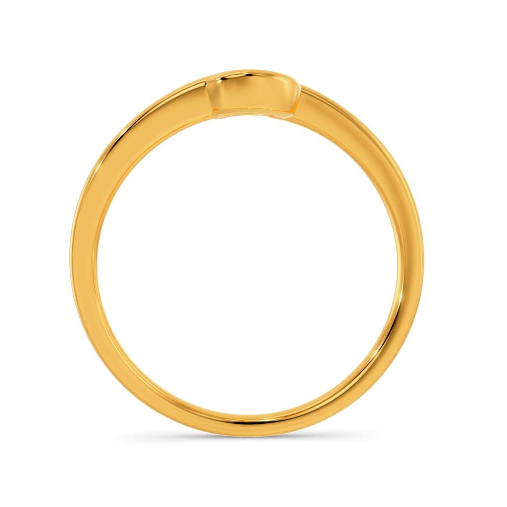 Star Stud  Gold Rings image