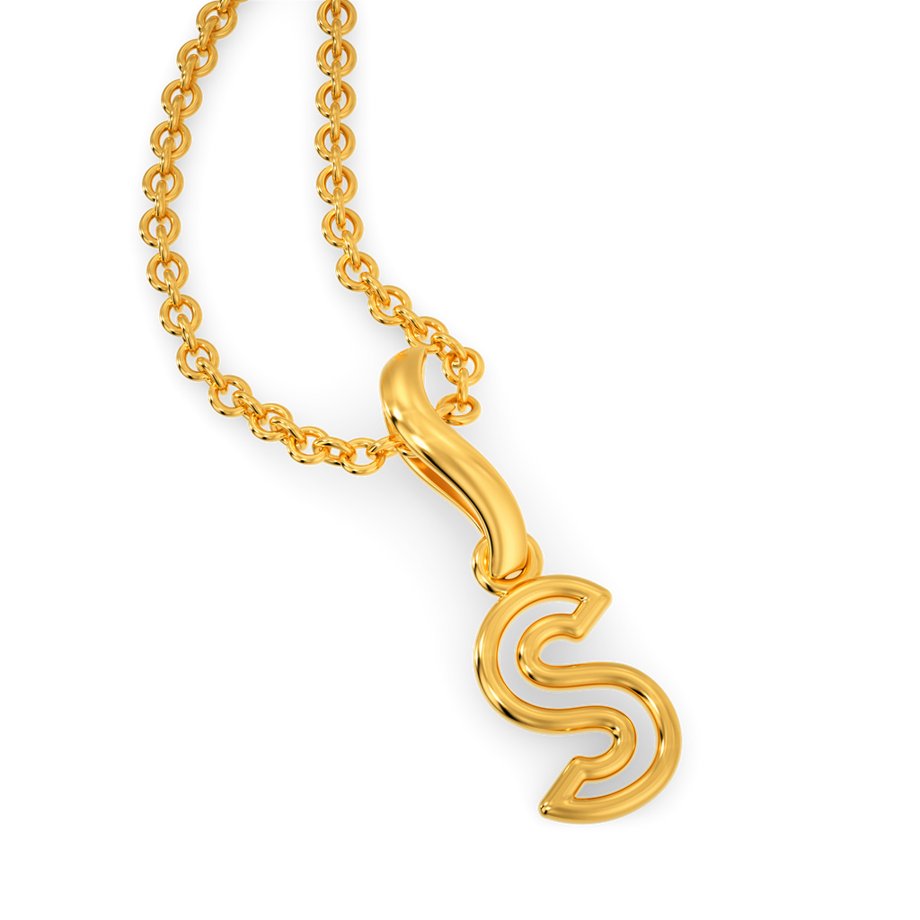 Star Stud  Gold Pendants