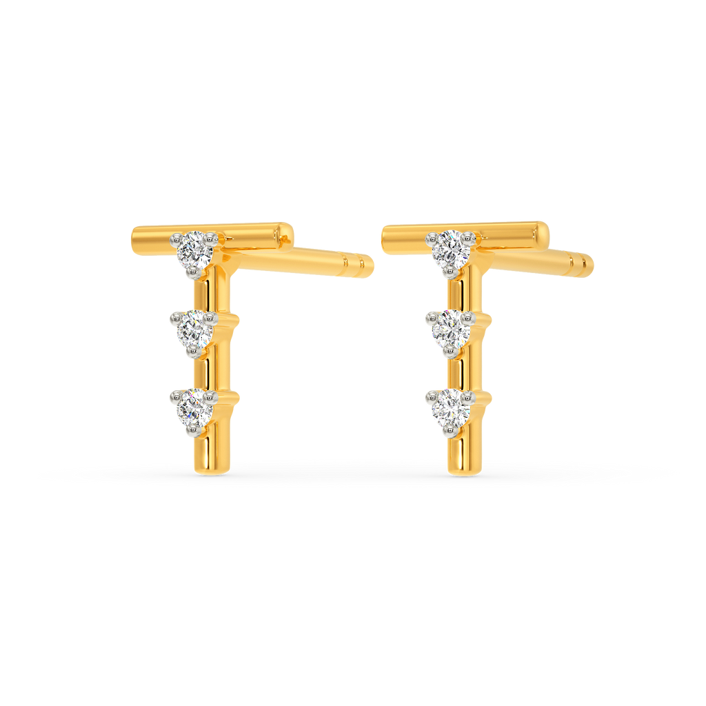 Tough N Tender Diamond Earrings