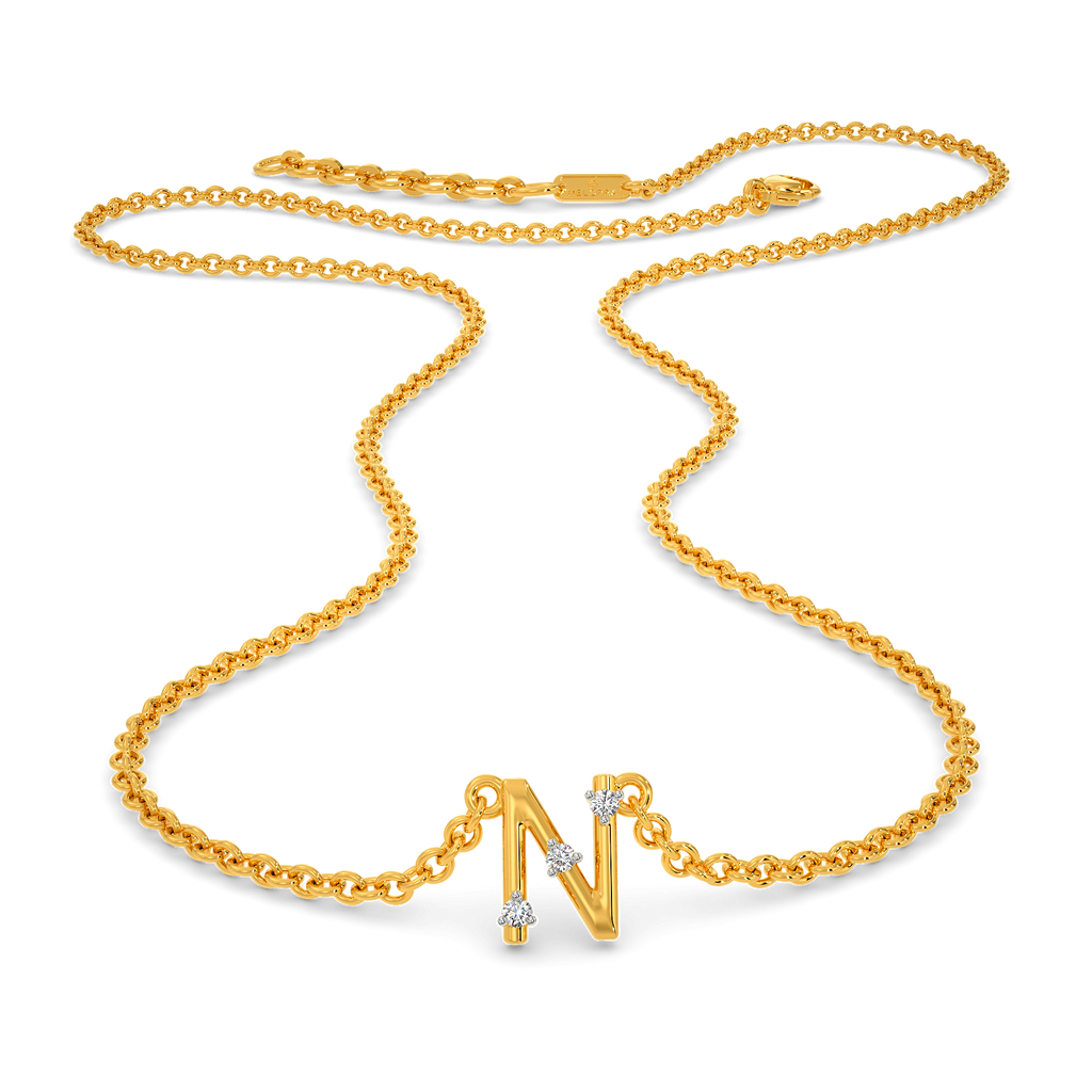 Never Back Down Diamond Necklaces