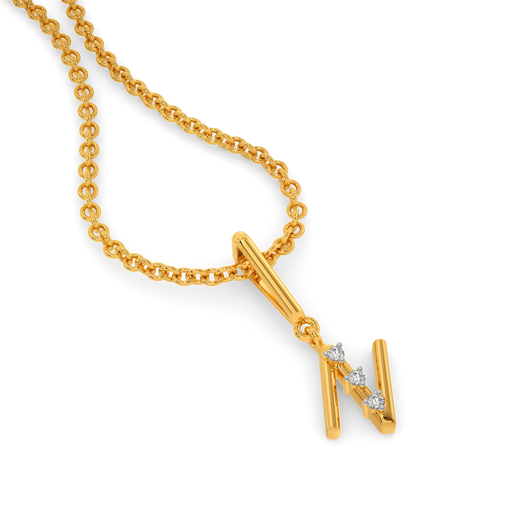Never Back Down Diamond Pendants
