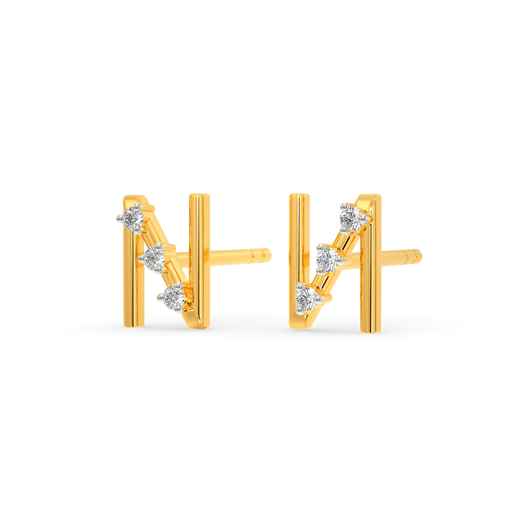 Never Back Down Diamond Earrings
