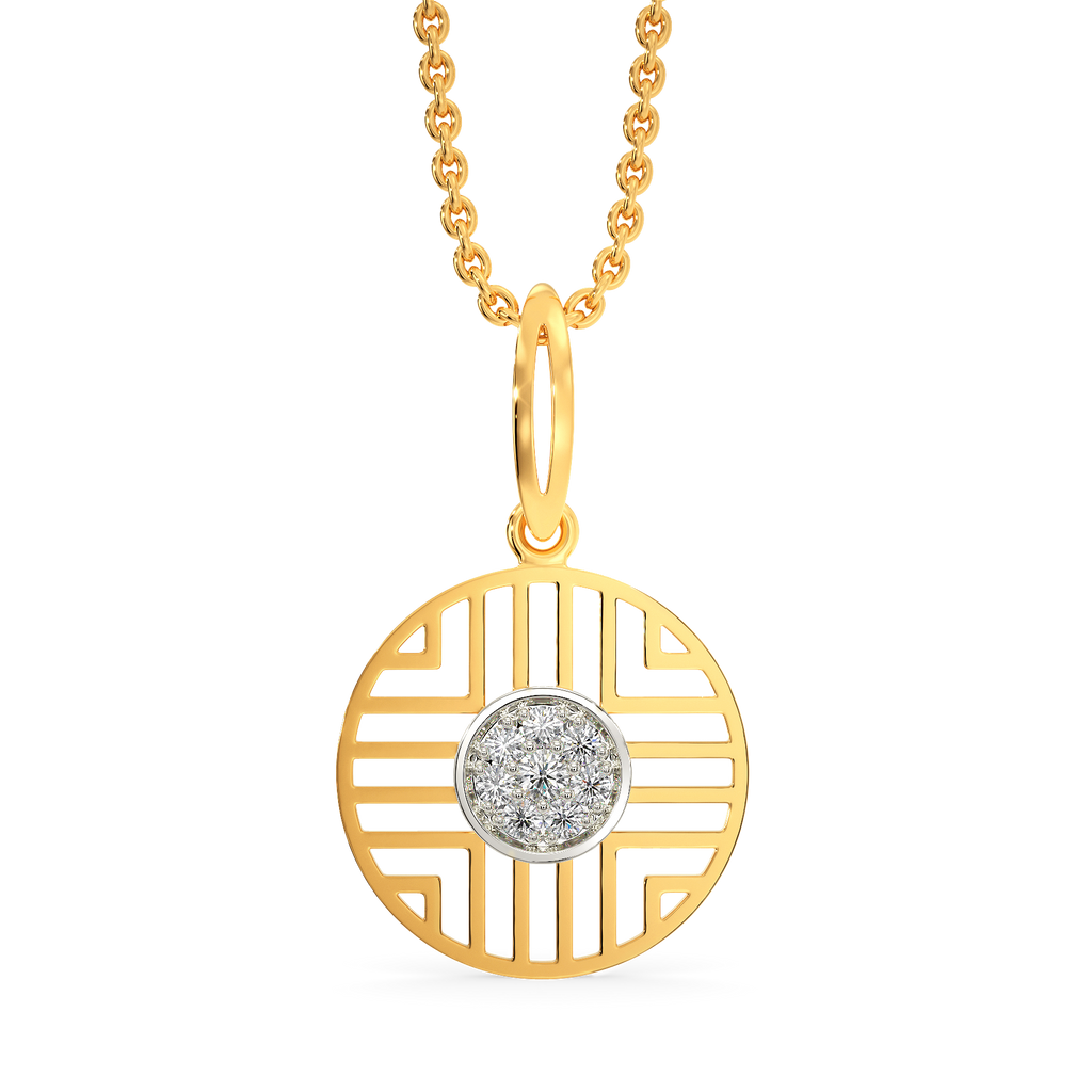 Seamless Sphere Diamond Pendants