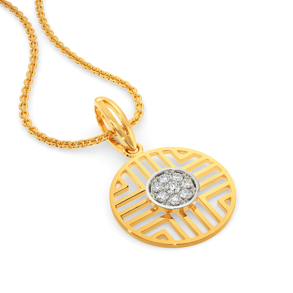Seamless Sphere Diamond Pendants