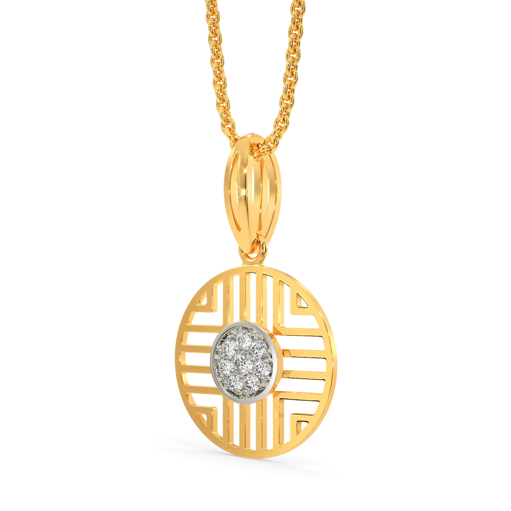 Seamless Sphere Diamond Pendants