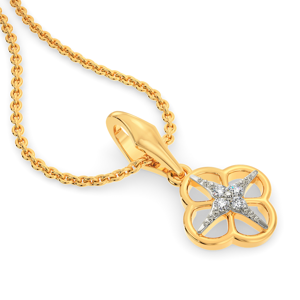 Star Gleam Diamond Pendants