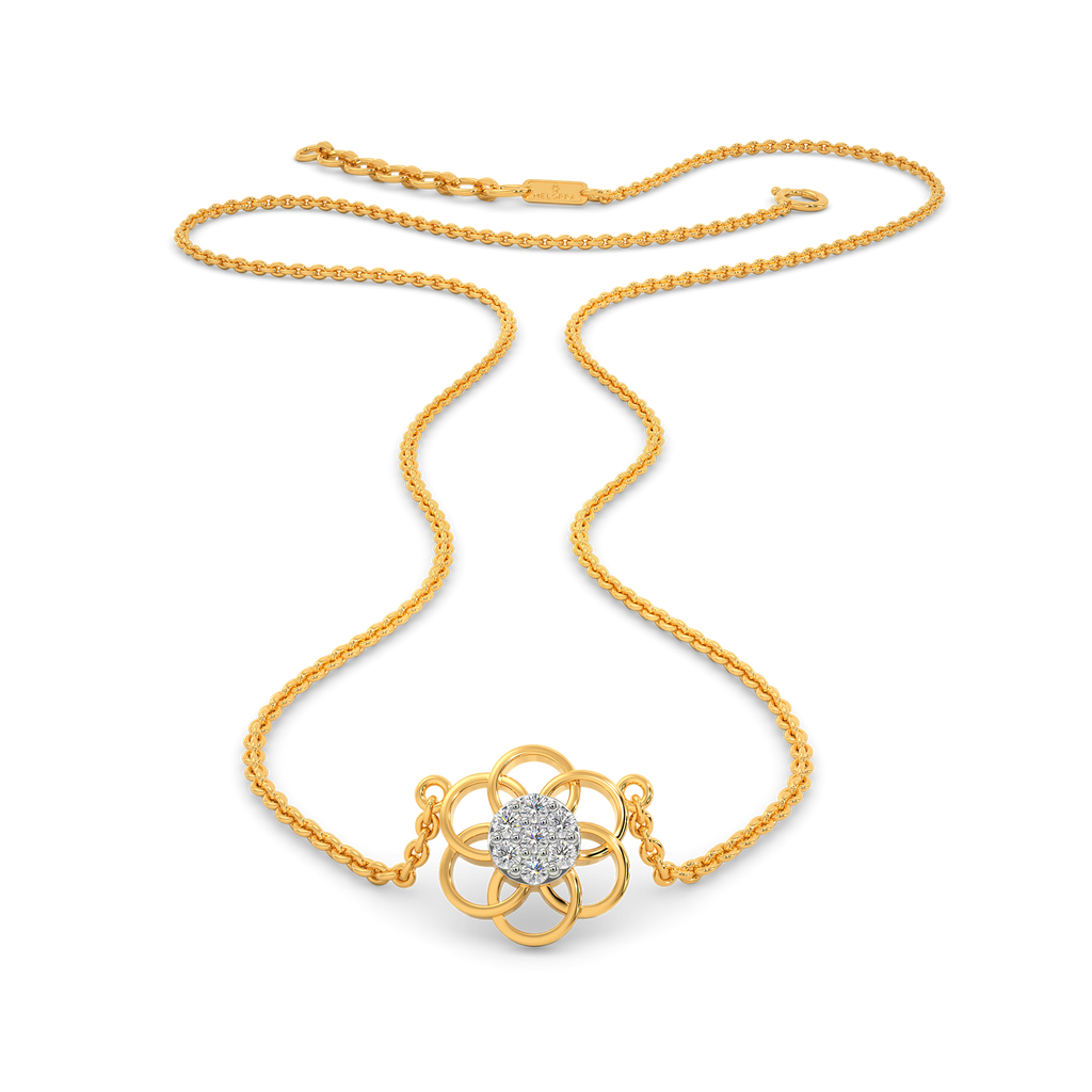 Flora Dazzled Diamond Necklaces