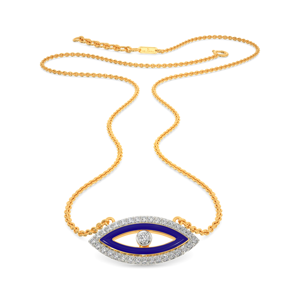 Be An Evil Eye Diamond Necklaces