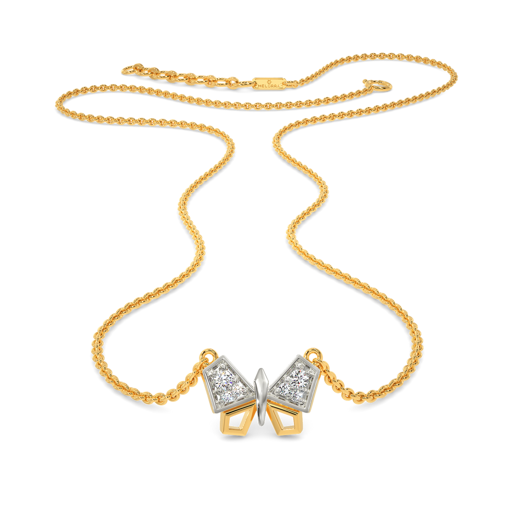 Butterfly Song Diamond Necklaces