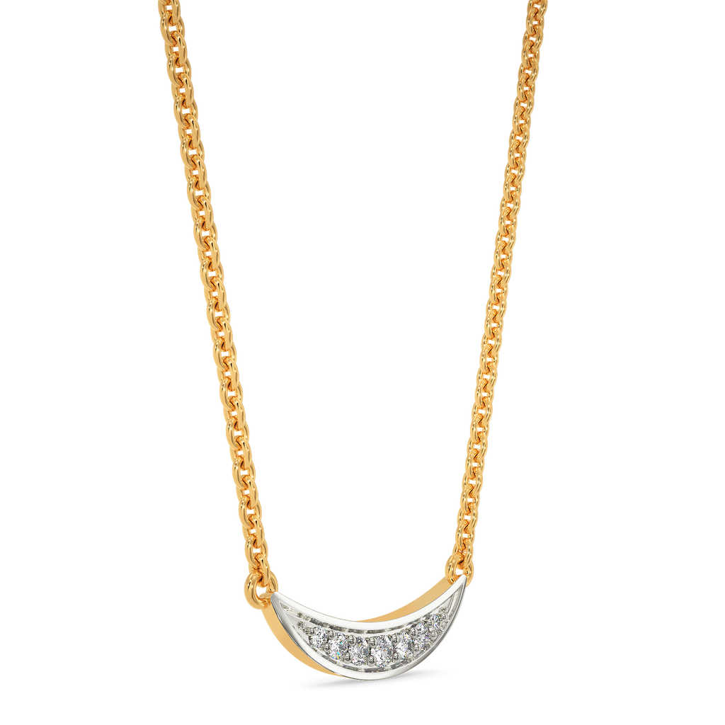 Moon Gaze Diamond Necklaces