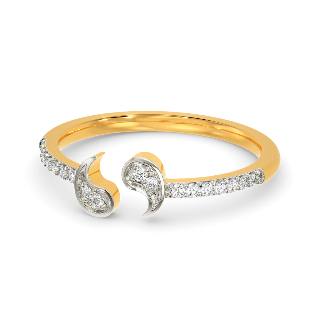 Yin To My Yang Diamond Rings alternate view 2