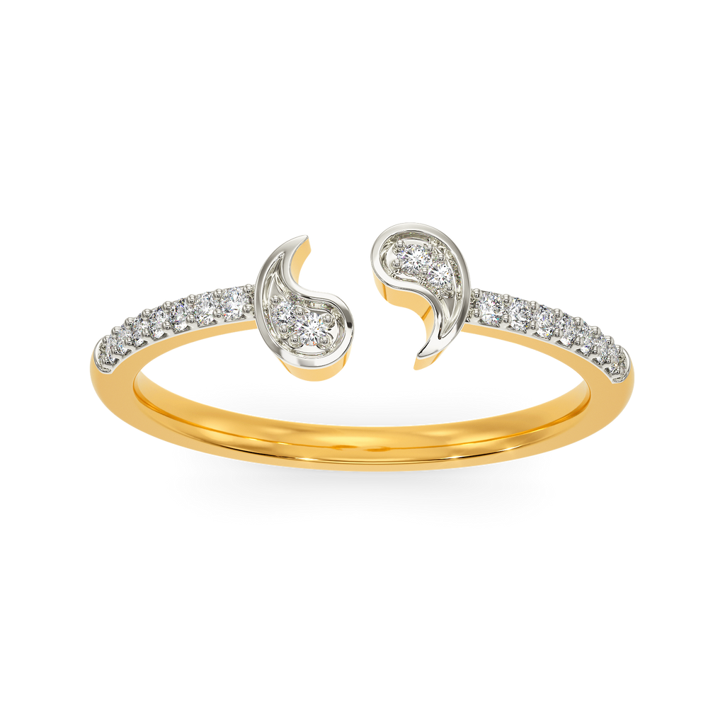 Yin To My Yang Diamond Rings alternate view 3