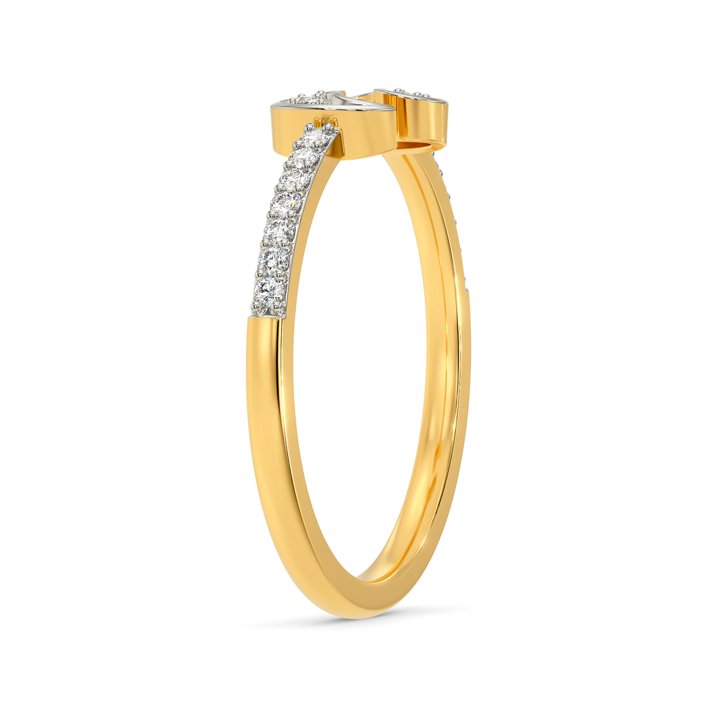 Yin To My Yang Diamond Rings image