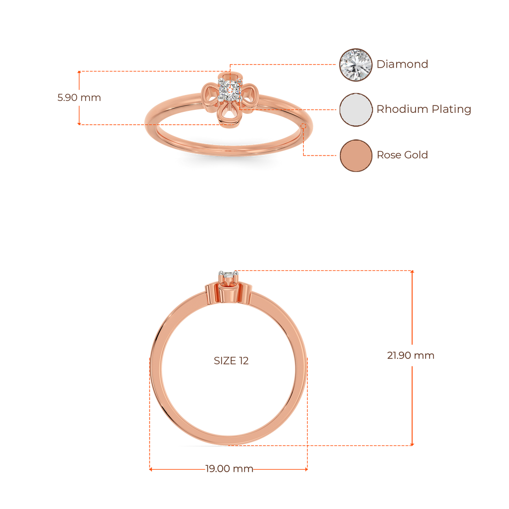 Flowered Diamond Rings image