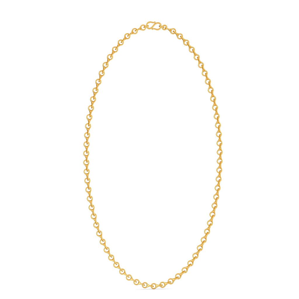 Hoops N Loops Gold Chains