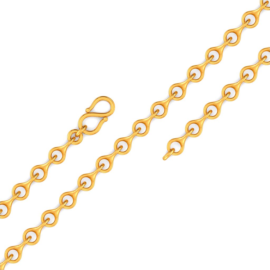 Hoops N Loops Gold Chains