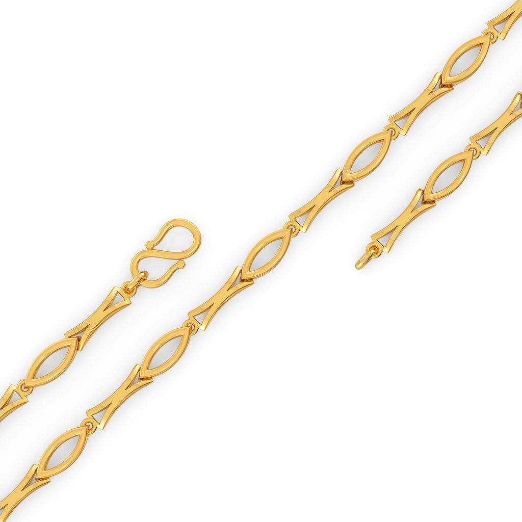 Fractal Finesse Gold Chains